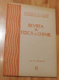 Revista de fizica si chimie Nr. 11 din 1982