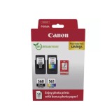 Canon pachet cartuse cearneala PG-560/CL561 PHOTO VALUE PACK, capacitate negru: