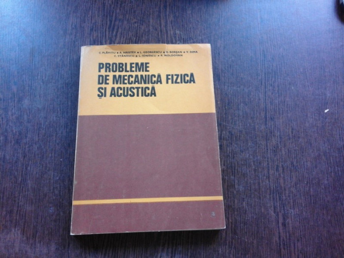 PROBLEME DE MECANICA FIZICA SI ACUSTICA - A. HRISTEV