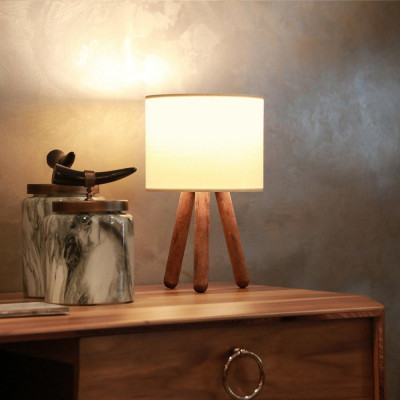 Veioză AYDAK Table Lamp, Bej foto