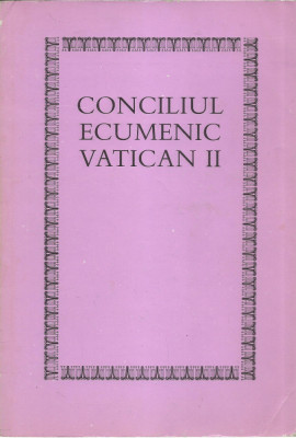 AS - CONCILIUL ECUMENIC VATICAN II foto