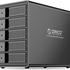 ORICO 5 Bay USB 3.0 la SATA carcasă de hard disk extern pentru HDD de 3.5 inch S