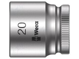 Cheie tubulară 6-puncte HEX 20mm, WERA, lungime manşon 30mm