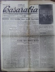 Ziarul BASARABIA 21 ianuarie 1944 foto