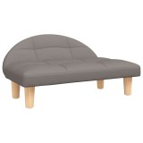 Pat de caini, gri taupe, 70x52x30 cm, material textil