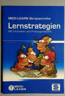 LERNSTRATEGIEN - MC-Techniken und Prufungsrhetorik, MEDI-LEARN SKRIPTENREIHE 2006 foto