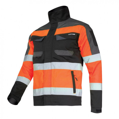 JACHETA REFLECTORIZANTA SLIM-FIT / PORTOCALIU - 3XL foto