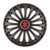 Set 4 Capace Roti, potrivite jantelor de R14, pentru Suzuki, model dino Negru, Autohelix MSA