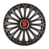 Set 4 Capace Roti, potrivite jantelor de R14, pentru Suzuki, model dino Negru, Autohelix MSA