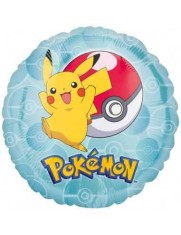 Balon Folie Rotund POKEMON Pikachu 45x45 cm foto