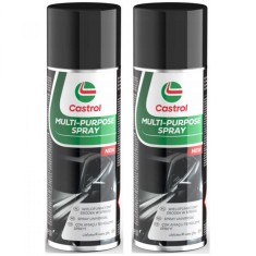 Pachet 2 x Spray Castrol universal multi purpose 400 ml