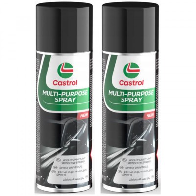 Pachet 2 x Spray Castrol universal multi purpose 400 ml foto