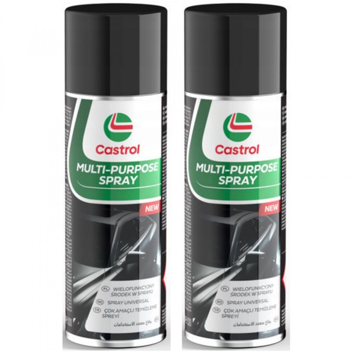 Pachet 2 x Spray Castrol universal multi purpose 400 ml