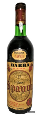 A 28 - VIN ROSU SPANNA, RECOLATARE 1973, CL 72 GR. 13 foto