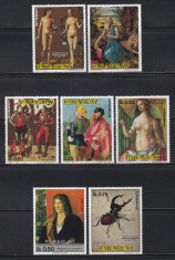 Paraguay 1970 - Picturi de Albrecht D&uuml;rer, 2 Serii, MNH