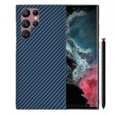 Husa pentru Samsung Galaxy S22 Ultra 5G S908, Techsuit, Carbonite FiberShell, Turcoaz