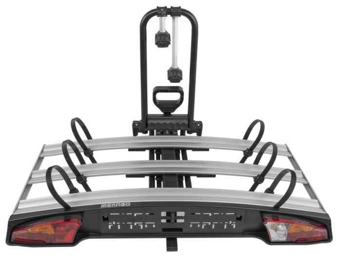 Suport biciclete Menabo Alcor 3 pentru 3 biciclete cu prindere pe carligul de remorcare