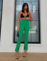 Pantalon talie inalta foto