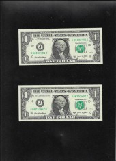 Set Statele Unite ale Americii USA SUA 2 x 1 dollar 2021 Kansas City J aunc-unc