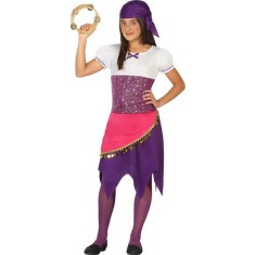 Costum Gypsy Girl Fetite 7-9 Ani 130-145 cm