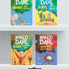 Pachet Roald Dahl (James, Domnul Fox, Danny, MUP)