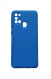 Cumpara ieftin Husa telefon compatibila cu Samsung Galaxy A21s, Albastru, Cu interior de catifea, 223HT, Silicon, Carcasa