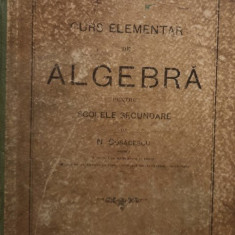 Curs elementar de algebra pentru scolele secundare