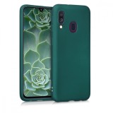 Husa pentru Samsung Galaxy A40, Silicon, Verde, 48546.170, Carcasa, Kwmobile