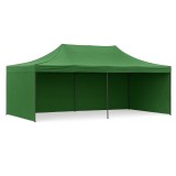 Perete lateral verde 12m cort tip pavilion