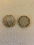 2 monede 1 EURO 1999 si 2001, Europa
