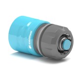 Conector furtun Cell Fast 50-620, cu Aquastop, plastic, 1/2 inch