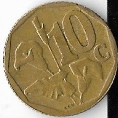 Moneda 10 cents 1999 - Africa de Sud