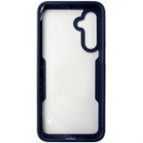 Husa tip 360, spate si fata, plastic si TPU bleumarin, pentru Samsung Galaxy A16 4G, 5G