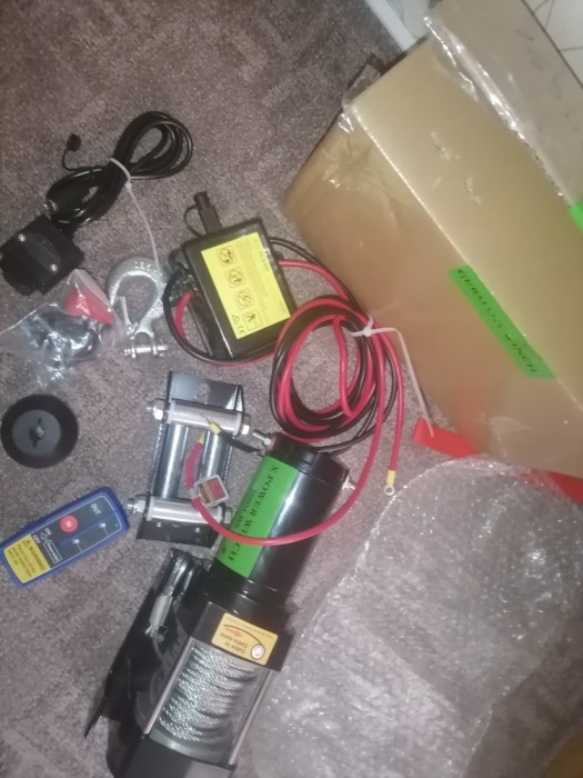 Troliu electric XPower Winch 3500 lbs GERMANY WINCH Okazii.ro