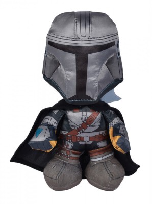 Plus star wars mandalorian warrior 25cm foto