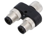 Adapter M12 DEGSON ELECTRONICS FY-M12B-05F-M12B-05M-T-0100