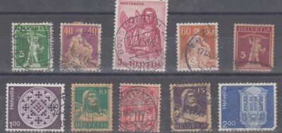 M2 - N1 18 - TIMBRE FOARTE VECHI - ELVETIA foto