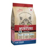 Hrana pentru pisici de toate varstele Pure Nurture Grainfree, cu somon si mazare, 8kg