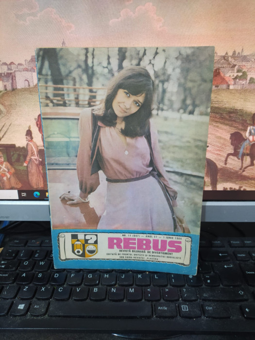 Rebus, revistă bilunară de divertisment, nr. 11 (647) anul 28, 1 iun. 1984 048