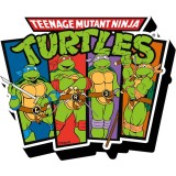 Magnet Frigider Funky Chunky TMNT - Cast
