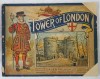 TOWER AND LONDON , SOUVENIR ALBUM , TEXT IN LIMBA ENGLEZA , CCA. 1900 , COPERTA CU PETE SI URME DE UZURA