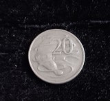 M3 C50 - Moneda foarte veche - 20 centi - Australia - 1973