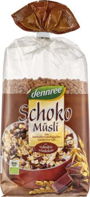 Musli cu Ciocolata Bio 750gr Dennree foto