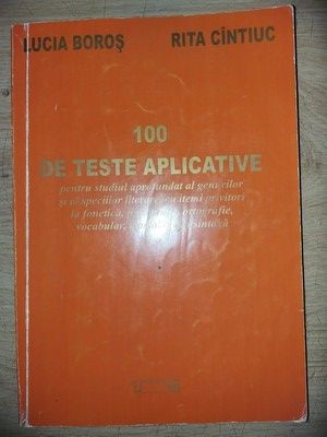 100 de teste aplicative- Lucia Boros, Rita Cintiuc foto