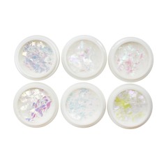 Set 6 decoratiuni pentru unghii, multicolor foto