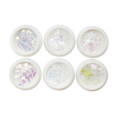 Set 6 decoratiuni pentru unghii, multicolor foto