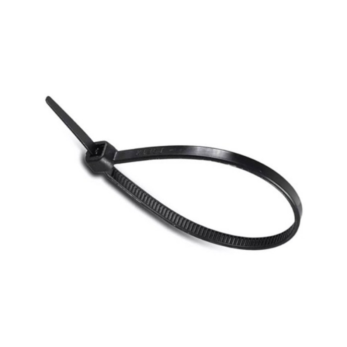 Fasete, soricei, 2.5x200mm, rezistenta 8kg, 100 bucati, negre, V-Tac, SKU-11164