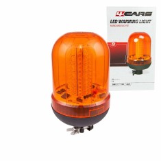 Girofar stroboscopic galben cu fixare DIN 100LED - 12/24V Garage AutoRide foto