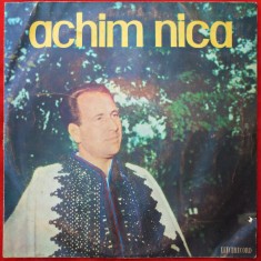 ACHIM NICA - MUZICĂ POPULARĂ BĂNĂȚEANĂ - BANATULE, M&Acirc;NDRĂ FLOARE - DISC VINYL / VINIL EPD, ALBUM PICK-UP ELECTRECORD