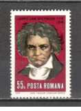 Romania.1970 200 ani nastere L.van Beethoven-compozitor DR.255, Nestampilat
